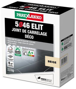 Joint carrelage déco 5046 ELIT - 2,5kg beige - 1 à 6mm - FIN DE SERIE